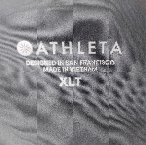 Athleta XL Tall Stellar Crop/Ankle Pants | Stretch Tech | Zip Pockets - Picture 7 of 9